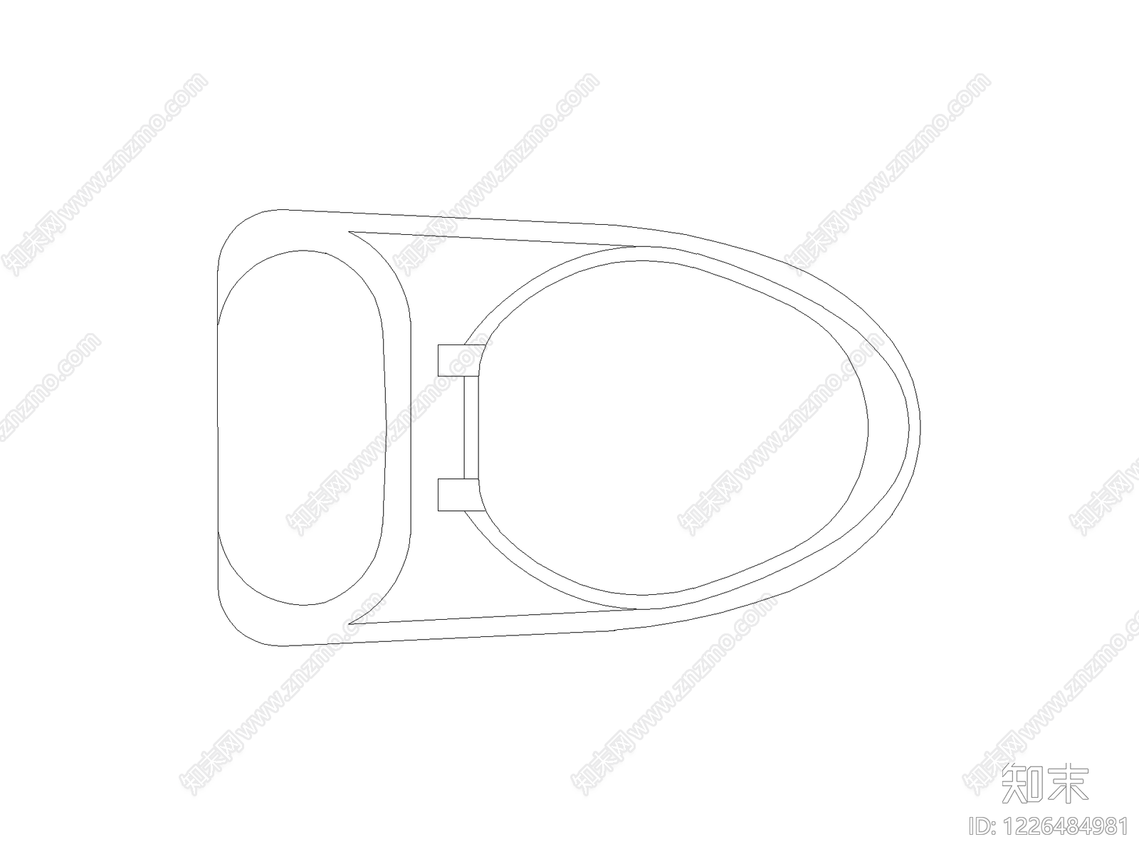 卫浴设施cad施工图下载【ID:1226484981】