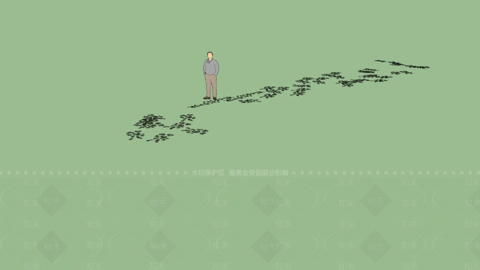 叶子。SU模型下载【ID:1161709277】