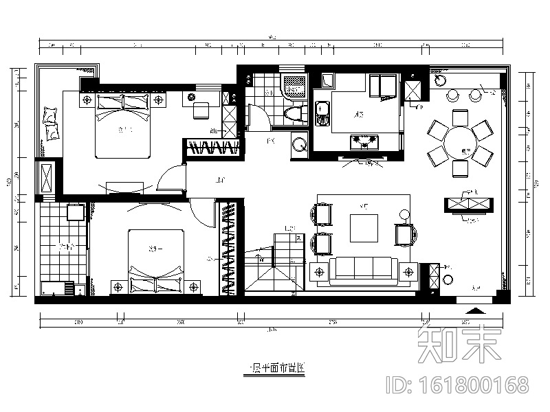 [福建]新中式风格别墅设计施工图（含效果图）cad施工图下载【ID:161800168】