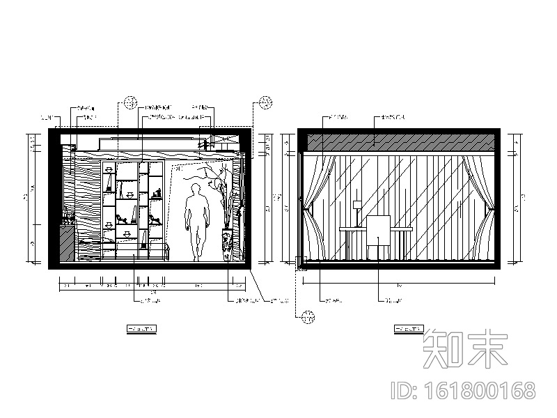 [福建]新中式风格别墅设计施工图（含效果图）cad施工图下载【ID:161800168】