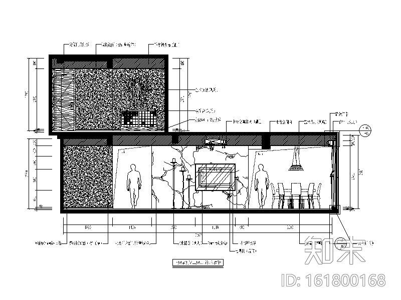 [福建]新中式风格别墅设计施工图（含效果图）cad施工图下载【ID:161800168】