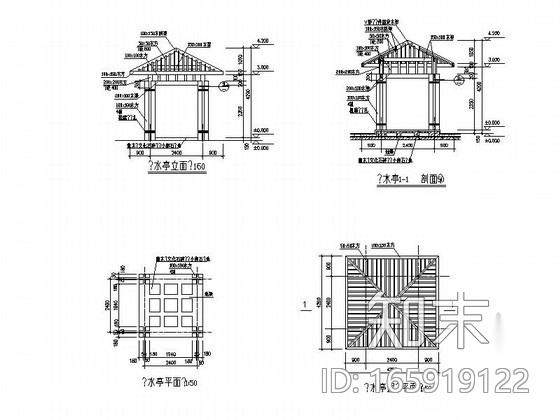 办公区环境景观项目规划设计施工图cad施工图下载【ID:165919122】