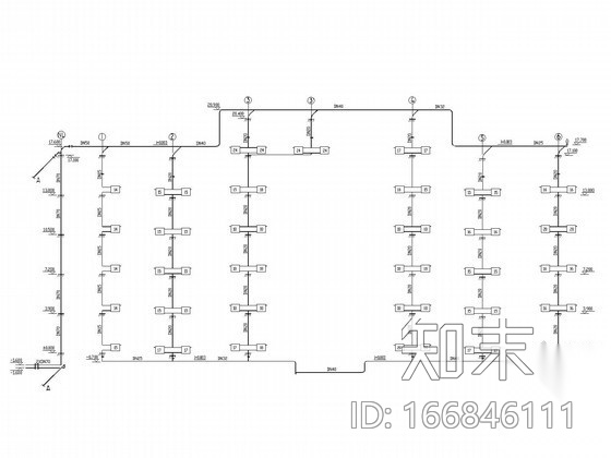 多层小型办公楼散热器采暖系统设计施工图cad施工图下载【ID:166846111】