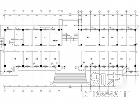 多层小型办公楼散热器采暖系统设计施工图cad施工图下载【ID:166846111】