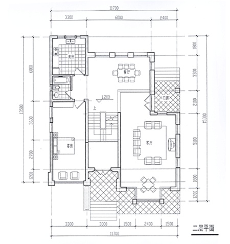 农村别墅自建房子设计cad施工图下载【ID:160719188】