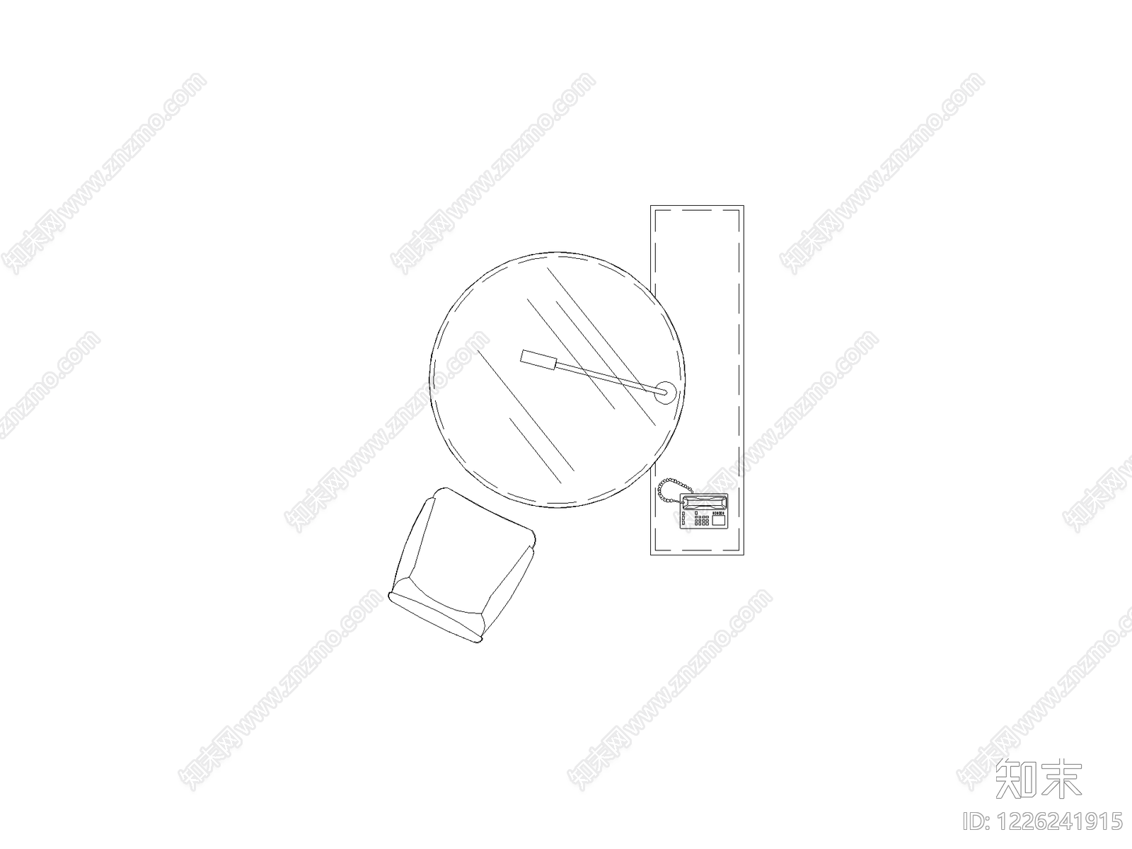 桌子CAD图纸