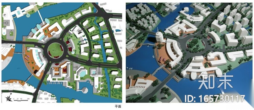 [浙江]余杭塘栖城镇中心城市规划设计cad施工图下载【ID:165730117】