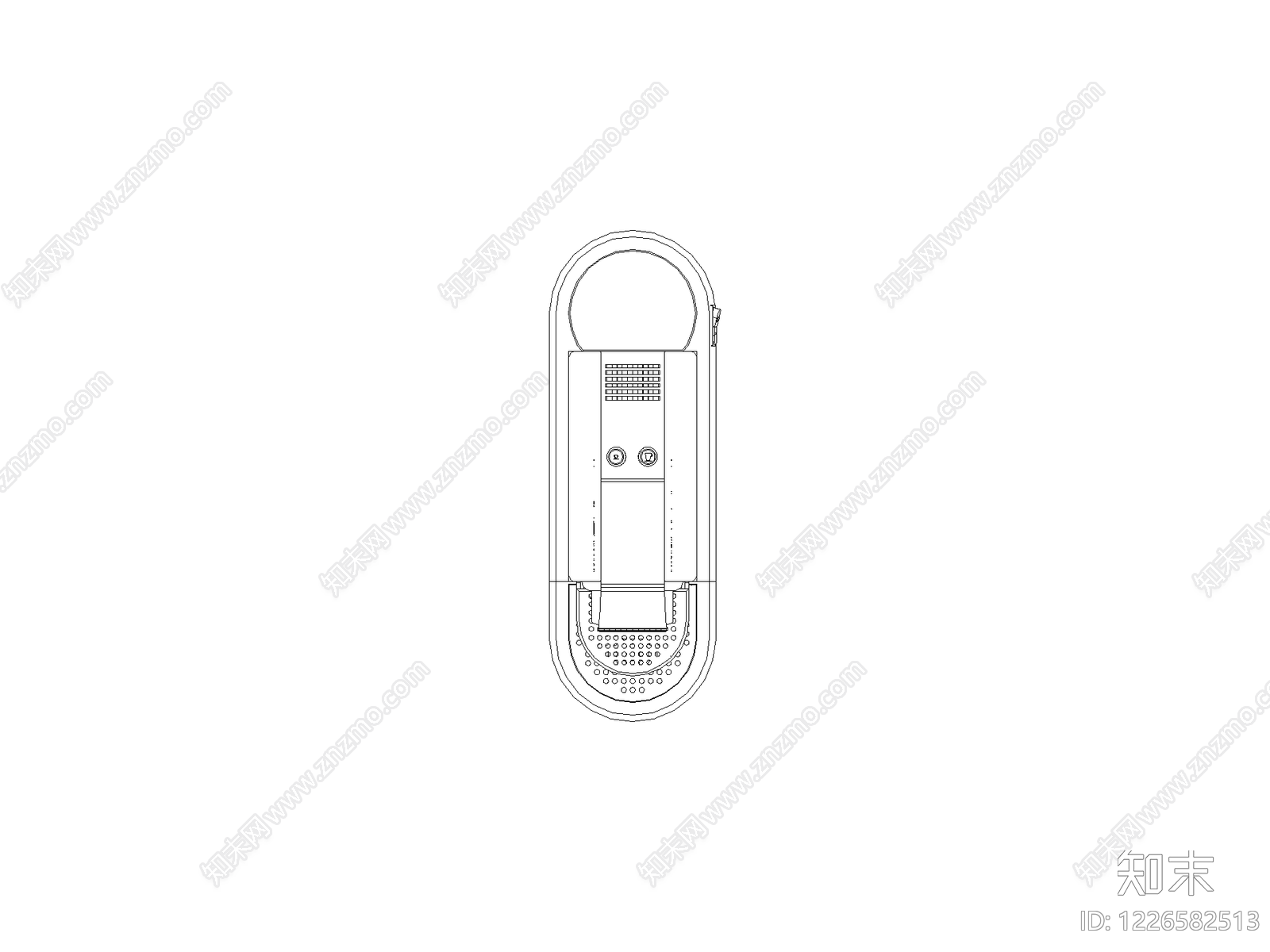 现代卫浴设施CAD图纸