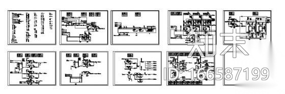 某污水厂工艺流程图及平面布置图施工图下载【ID:166587199】