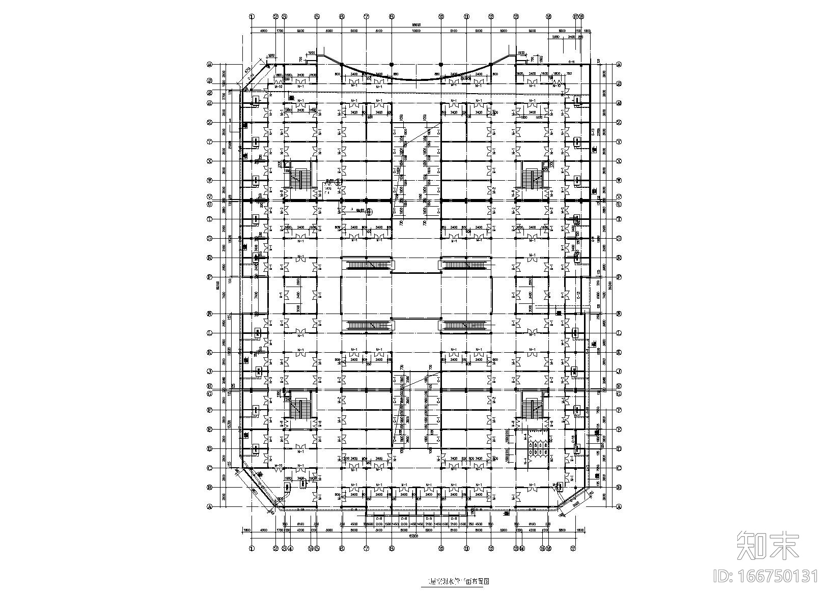 某2万平商场中央空调施工图cad施工图下载【ID:166750131】