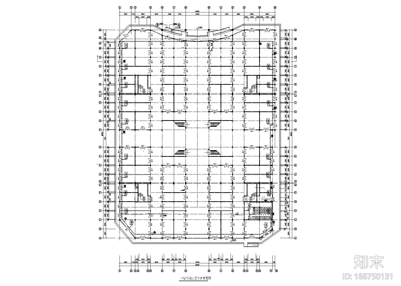 某2万平商场中央空调施工图cad施工图下载【ID:166750131】