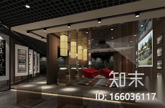 [宁波]某中学办公室装修图施工图下载【ID:166036117】