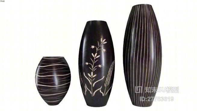 花瓶SU模型下载【ID:27763619】