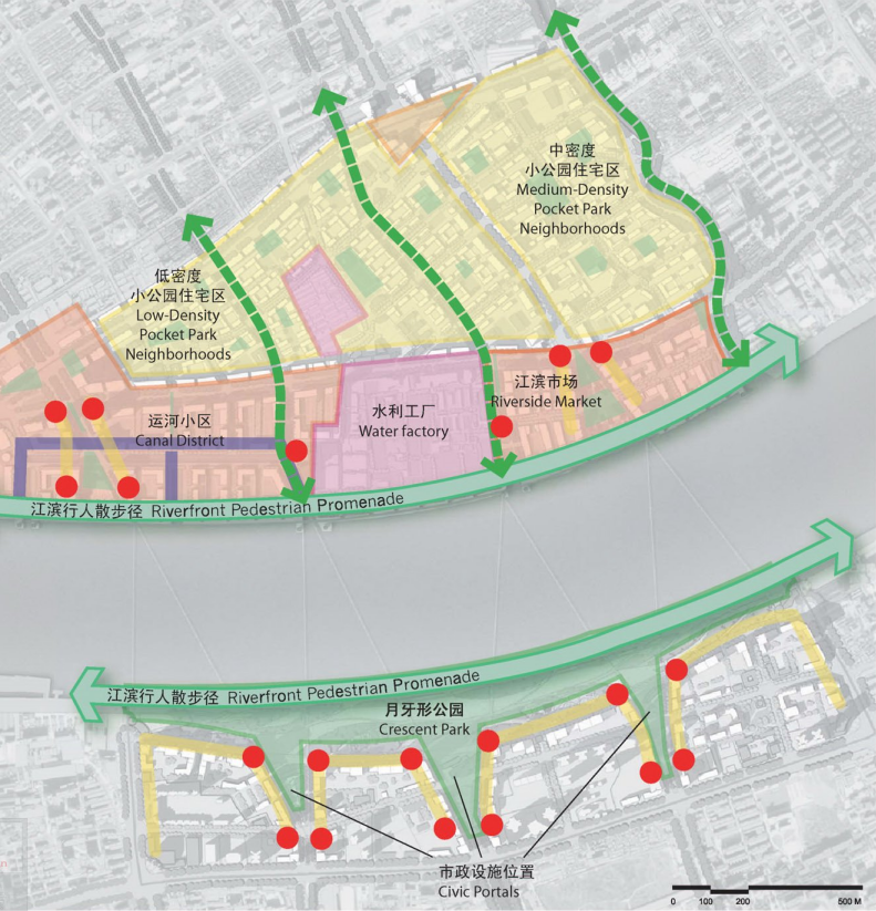 [上海]黄浦江两岸（E10及W7地区）商务中心区总体规划...cad施工图下载【ID:151717123】