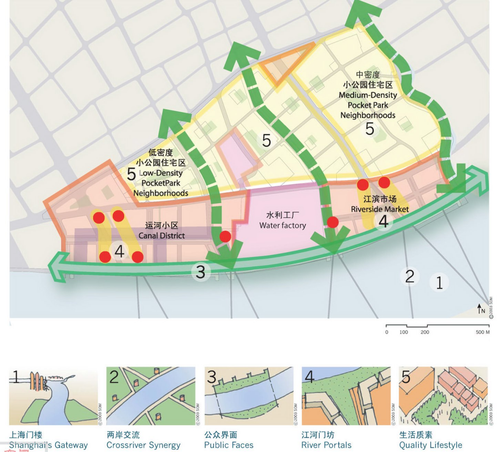 [上海]黄浦江两岸（E10及W7地区）商务中心区总体规划...cad施工图下载【ID:151717123】