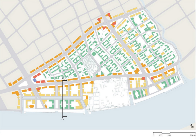 [上海]黄浦江两岸（E10及W7地区）商务中心区总体规划...cad施工图下载【ID:151717123】