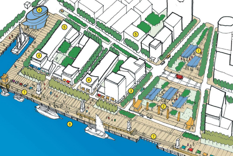 [上海]黄浦江两岸（E10及W7地区）商务中心区总体规划...cad施工图下载【ID:151717123】