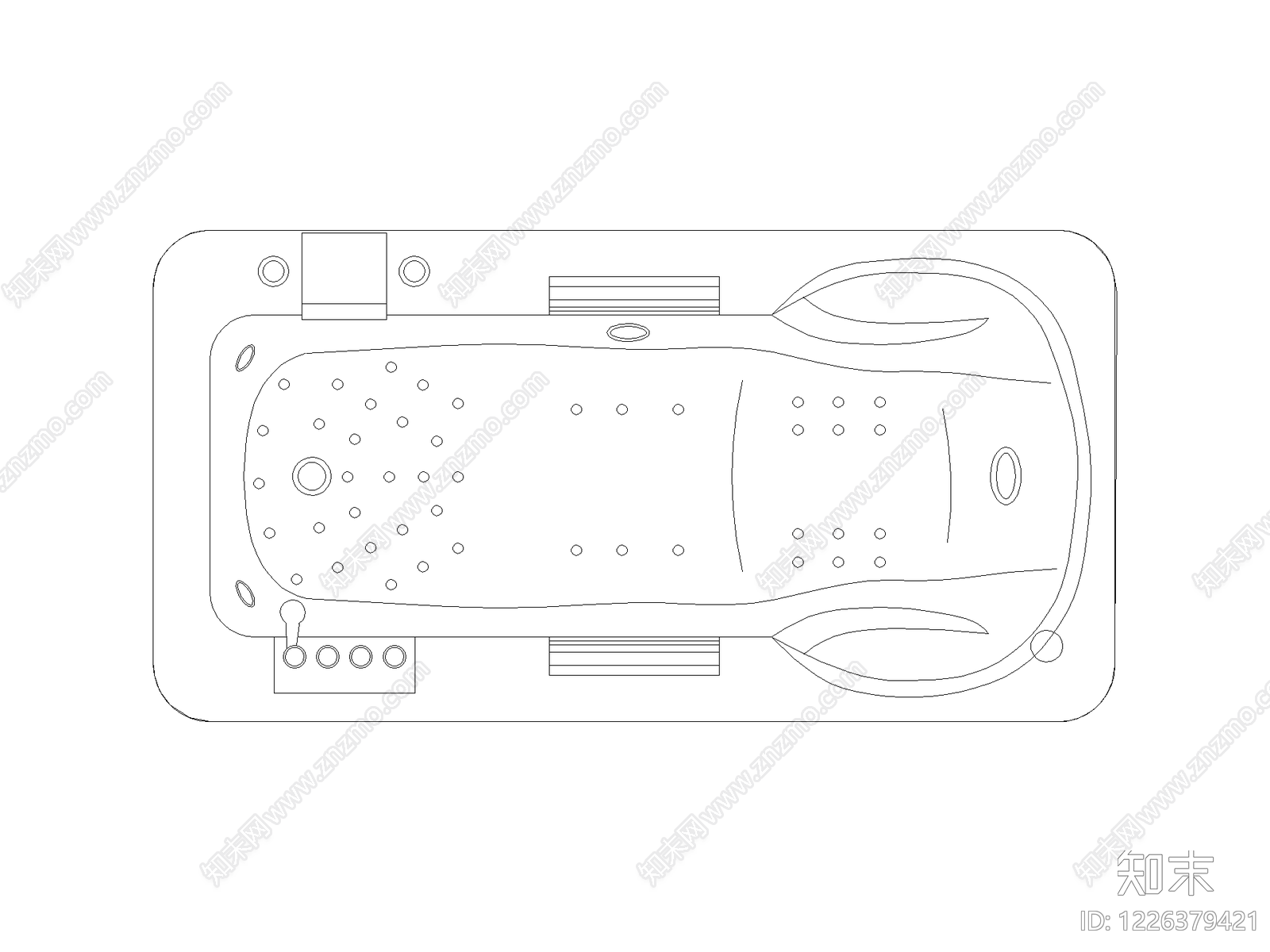 卫浴设施CAD图纸