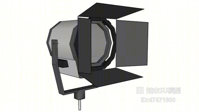 筒灯射灯SU模型下载【ID:418024669】
