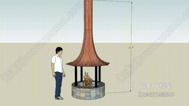 台灯SU模型下载【ID:942198500】