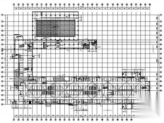 [湖南]简欧风格多层少年宫建筑设计施工图（知名建筑设计...cad施工图下载【ID:165625187】