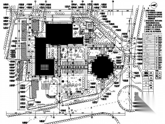 [湖南]简欧风格多层少年宫建筑设计施工图（知名建筑设计...cad施工图下载【ID:165625187】