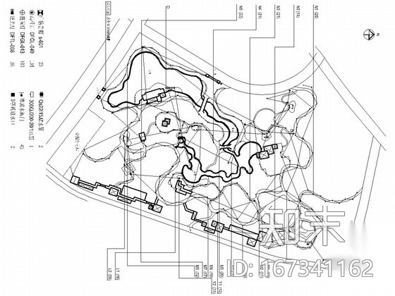 [安徽]文化名人公园规划设计施工图施工图下载【ID:167341162】