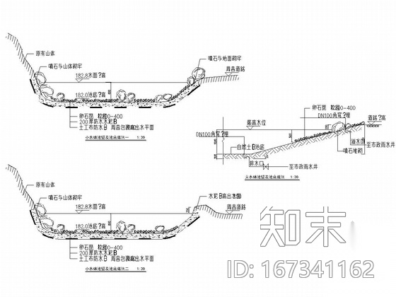 [安徽]文化名人公园规划设计施工图施工图下载【ID:167341162】