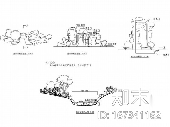 [安徽]文化名人公园规划设计施工图施工图下载【ID:167341162】