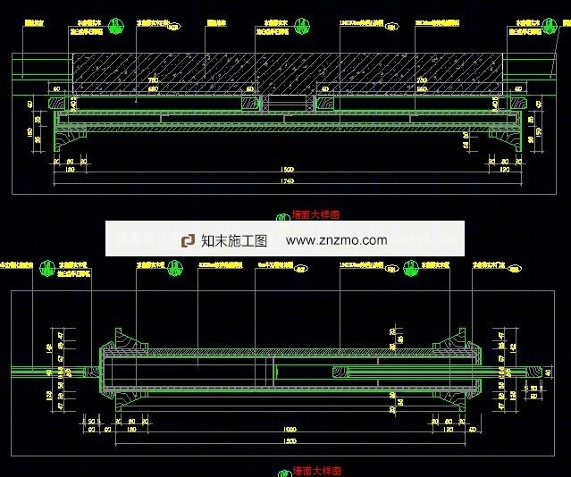 信义长安1号样板房4号楼9层D单元4A户型cad施工图下载【ID:56928071】