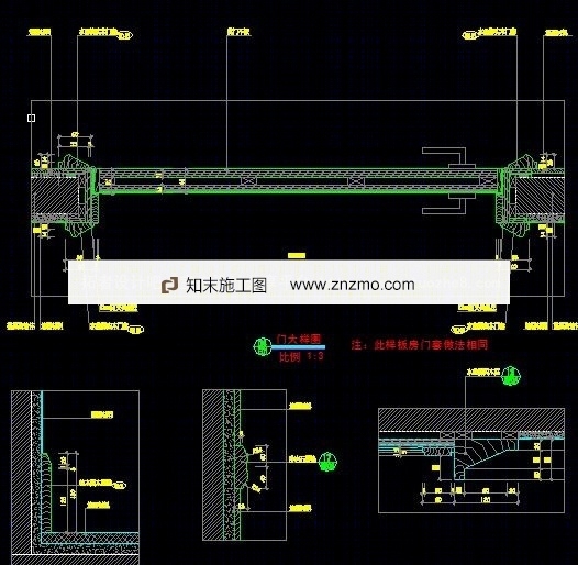 信义长安1号样板房4号楼9层D单元4A户型cad施工图下载【ID:56928071】