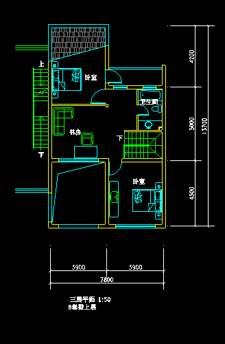 江苏村镇住宅规划设计竞赛方案建筑施工图施工图下载【ID:149762161】