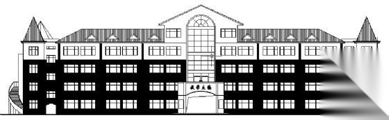 某小学教学主楼cad施工图下载【ID:151578170】