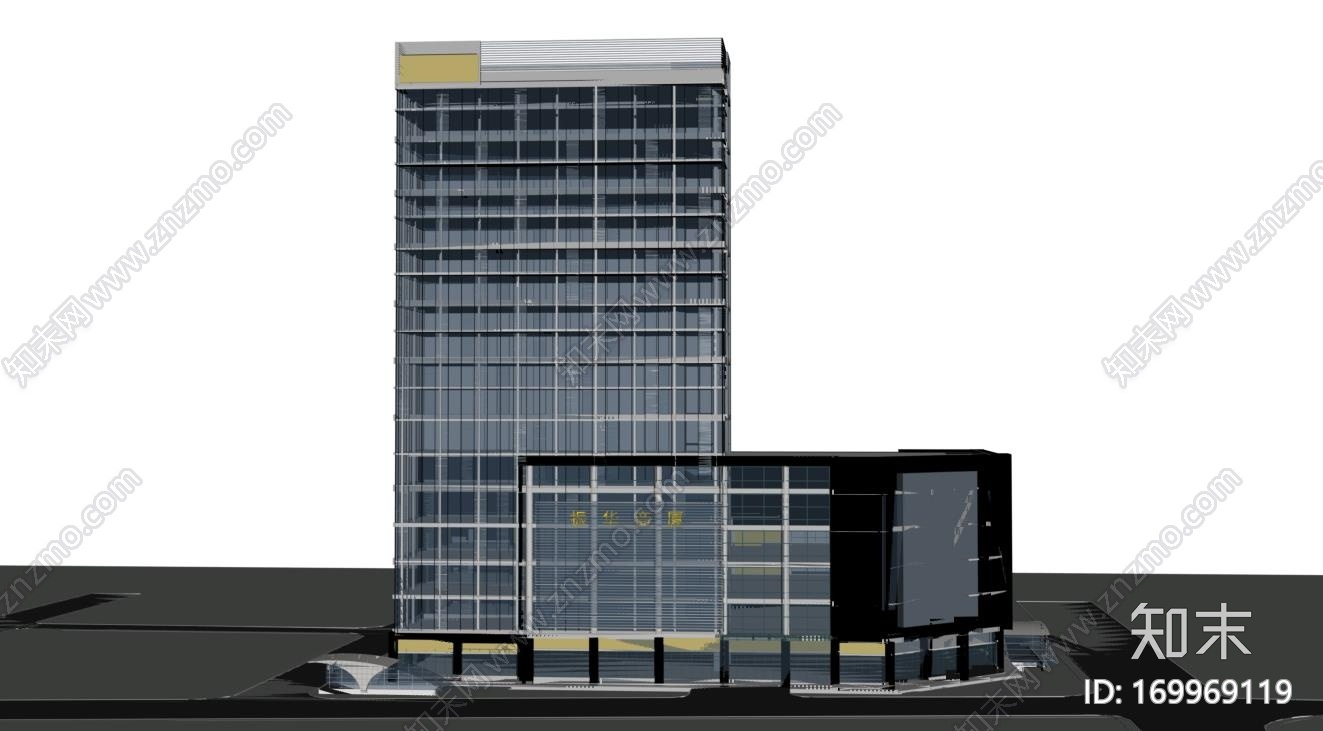 大楼CG模型下载【ID:169969119】