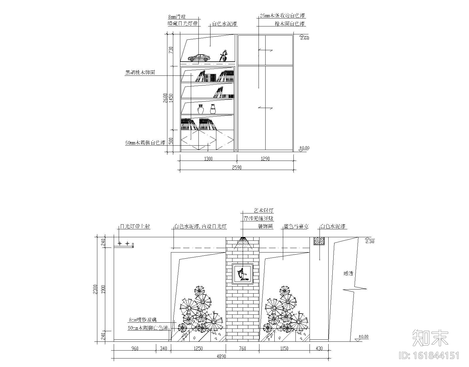 101套各类柜子设计CAD施工图cad施工图下载【ID:161844151】