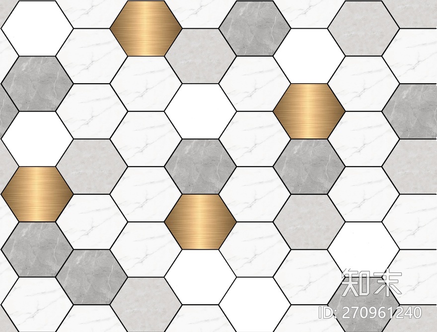 六角砖贴图下载【ID:270961240】