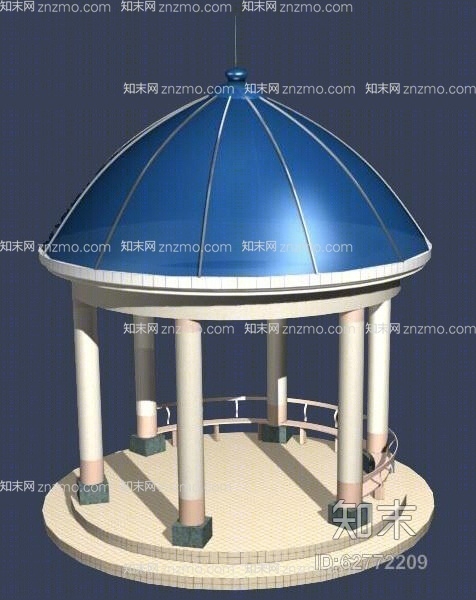 亭子353D模型下载【ID:62772209】