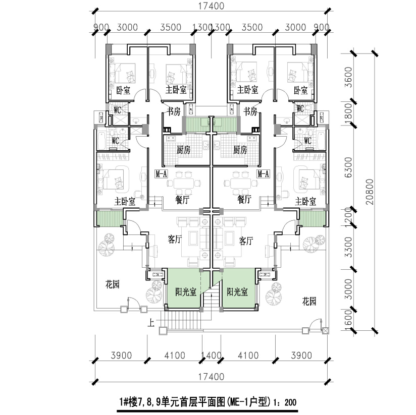 [四川]多高层住宅及花园洋房建筑设计方案文本(国内知名...cad施工图下载【ID:166057197】