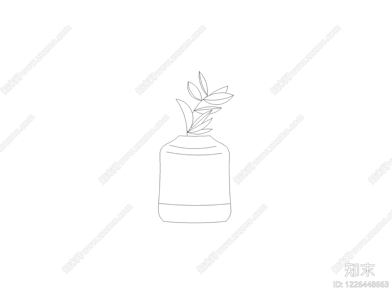 摆件cad施工图下载【ID:1226448663】
