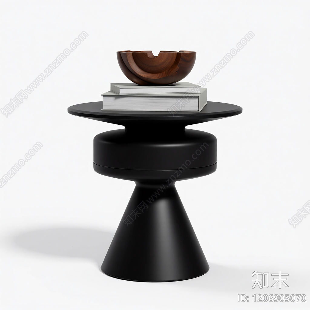 黑色底座装饰台3D模型下载【ID:1206905070】