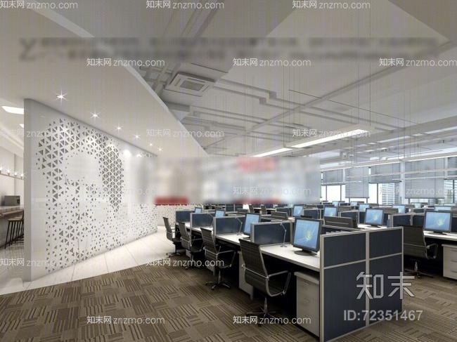 办公室223D模型下载【ID:72351467】