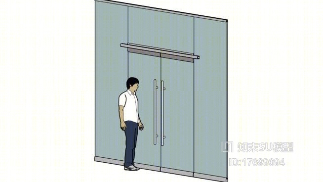 单人SU模型下载【ID:17699694】