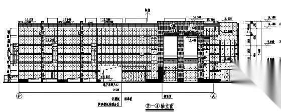 华港花园三期裙楼建筑施工图cad施工图下载【ID:151463165】