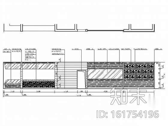 某新中式百年快餐老店施工图（含效果）cad施工图下载【ID:161754196】