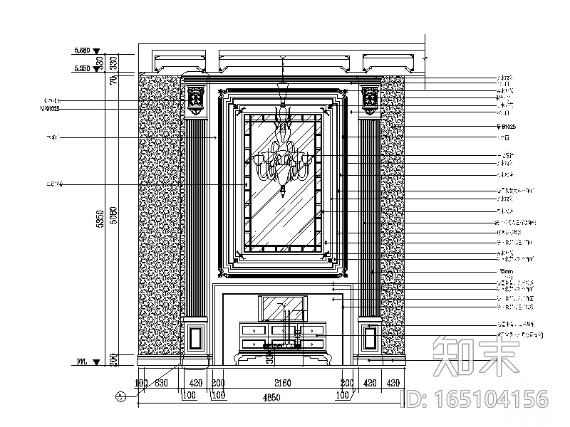 [江苏]豪华别墅设计全套CAD施工图（含效果图）cad施工图下载【ID:165104156】