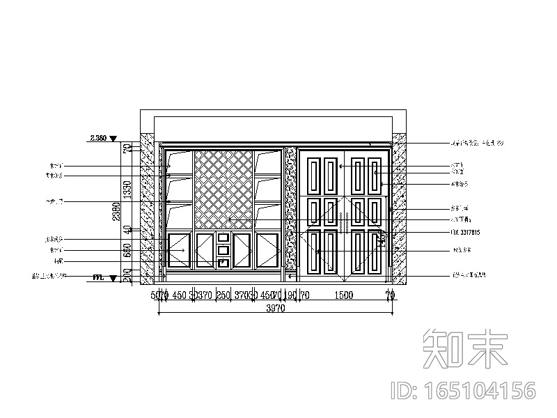 [江苏]豪华别墅设计全套CAD施工图（含效果图）cad施工图下载【ID:165104156】