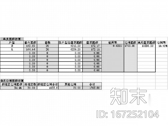 某高层住宅小区两梯两户平面图（174平米）施工图下载【ID:167252104】