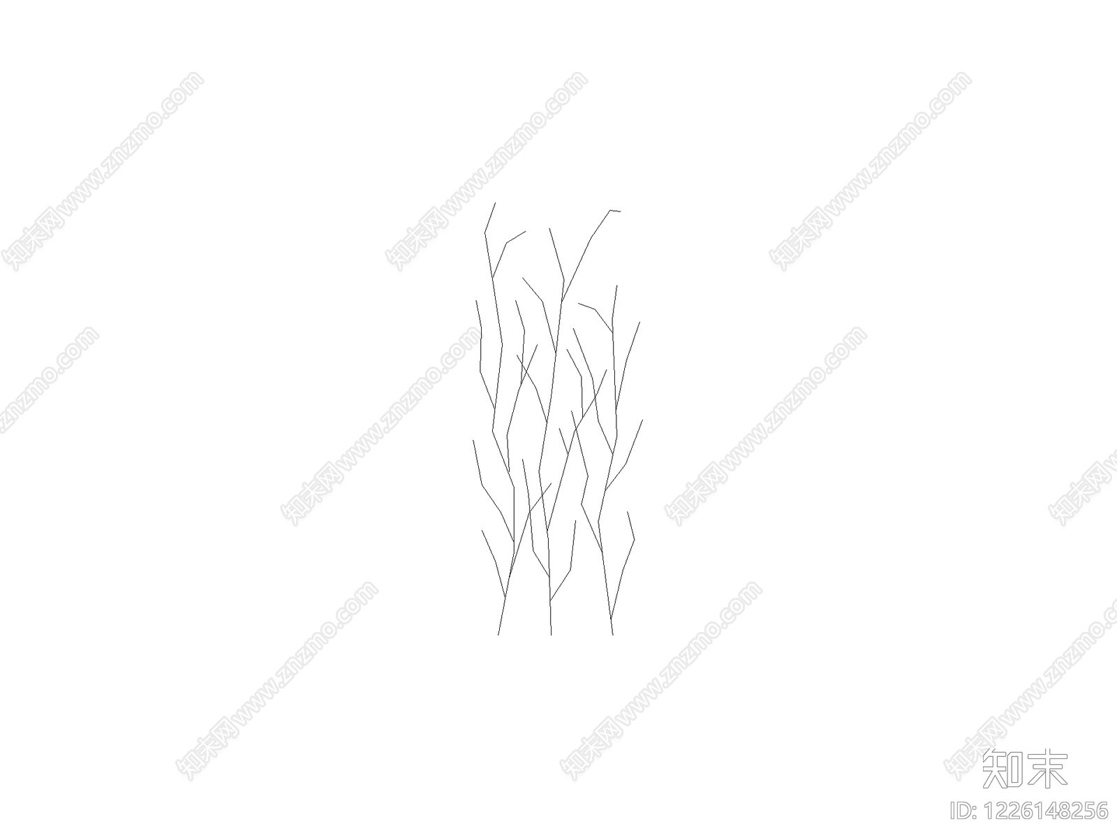 现代,新中式地被种植CAD图纸