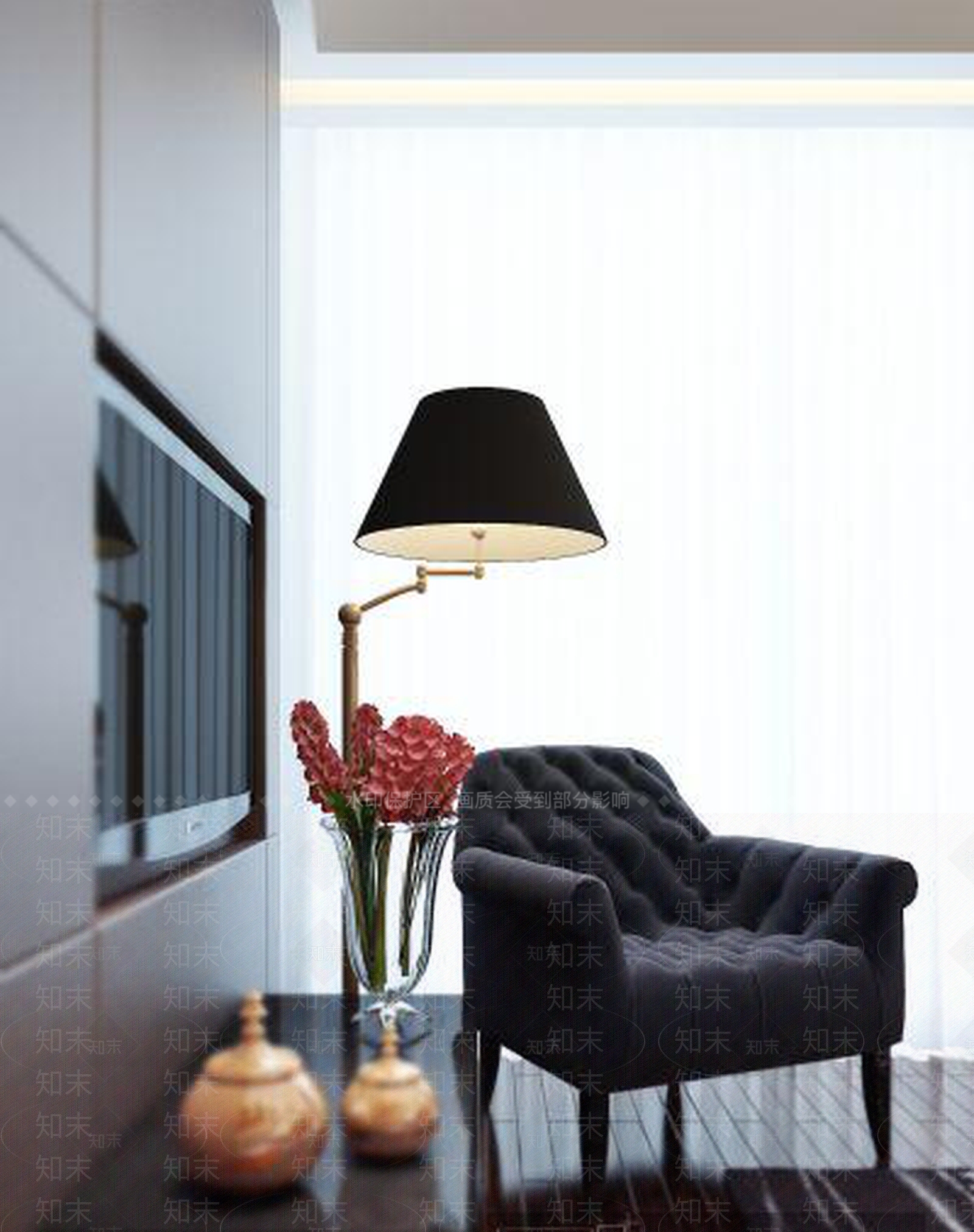 西式经典休闲椅3D模型下载【ID:784630052】