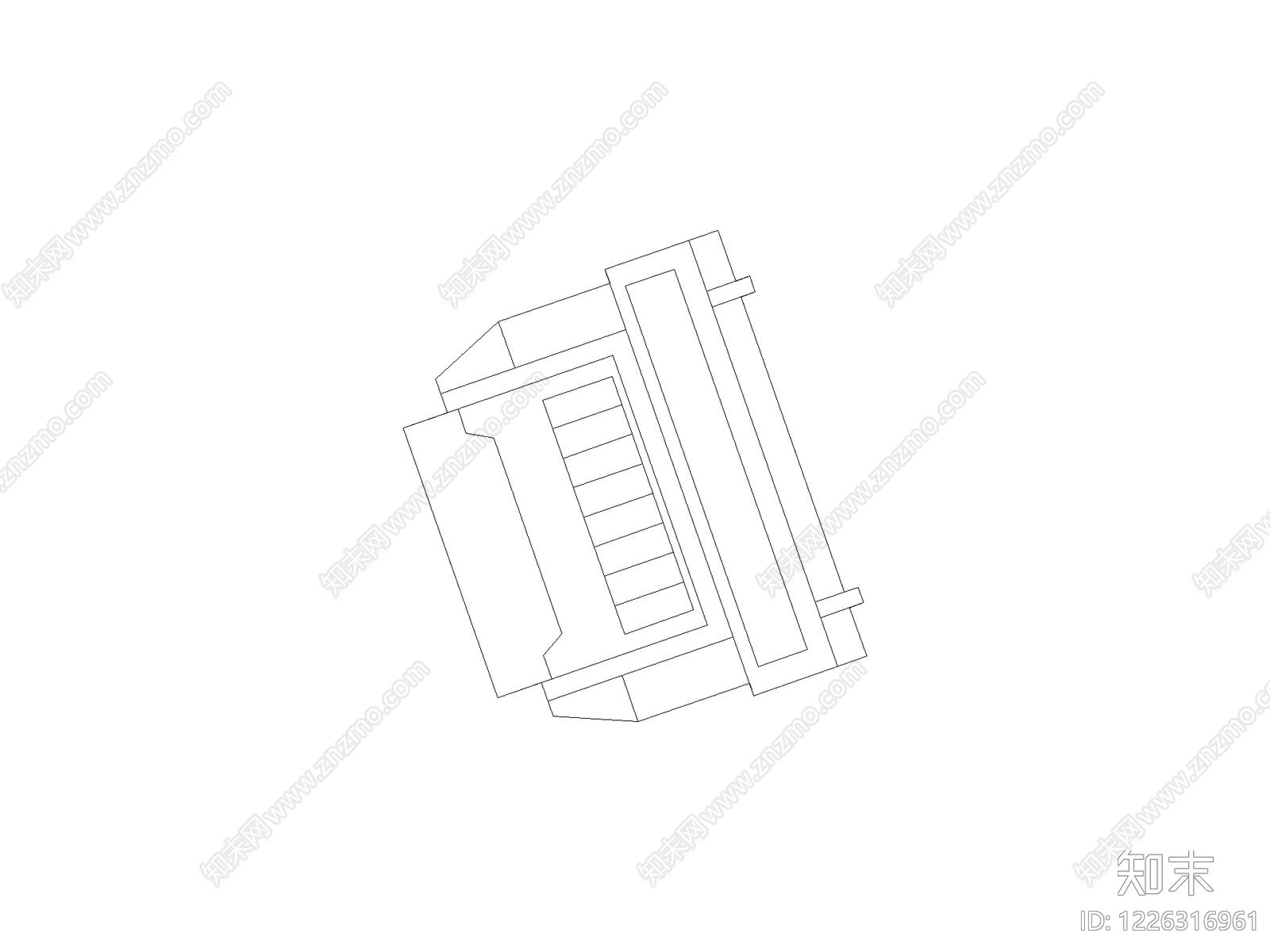 柜子cad施工图下载【ID:1226316961】